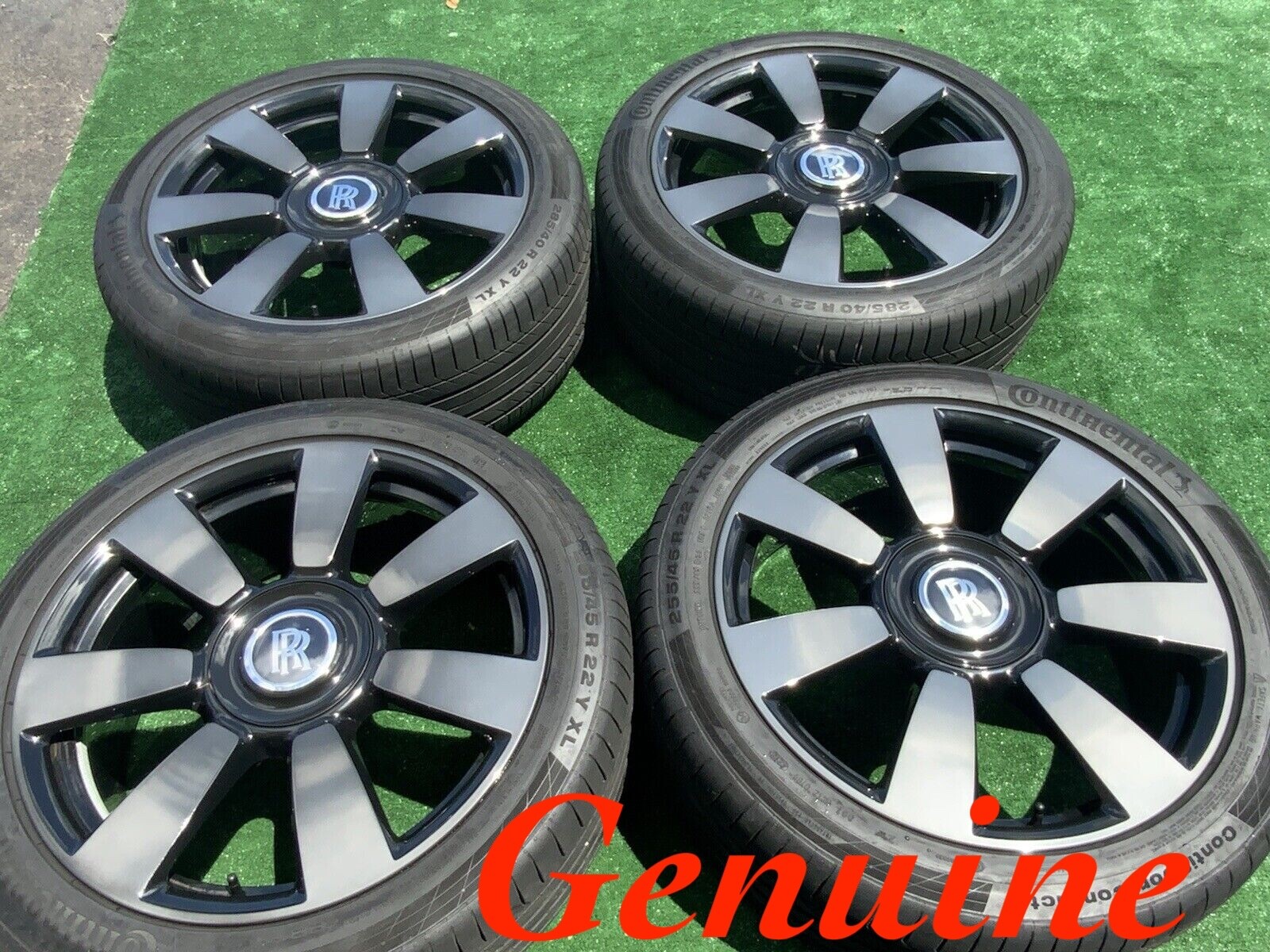 REAL Rolls Royce 22 inch Wheels OEM Factory  Cullinan Phantom 8