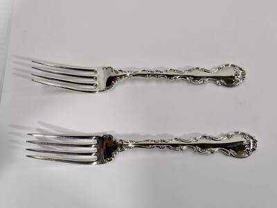 Strasbourg by Gorham Sterling Silver Dinner Fork Lot of Pieces Flatware 