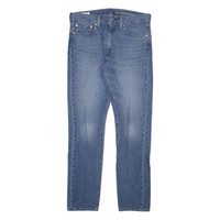 LEVI'S 510 BIG E Jeans Mens Blue Slim Skinny Stone Wash W32 L32