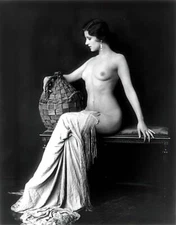Dorothy Knapp 1920's Era Nude Ziegfeld Studio Photo Print 8 x 10 Reproduction