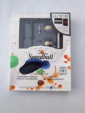 Speedball Complete Calligraphy Set. Speedball 30PO68N. New Stained Box 