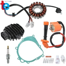 For Suzuki LTZ400 LT-Z400 Ignition Coil Spark Plug Regulator Rectifier & Stator