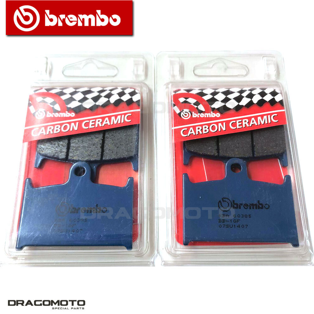 Plaquettes de frein avant Triumph Daytona 650 2005 2006 Brembo carbone