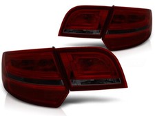 TAIL LIGHTS LDAUA8 FOR AUDI A3 8P 2004 2005 2006-2008 SPORTBACK RED SMOKE LED