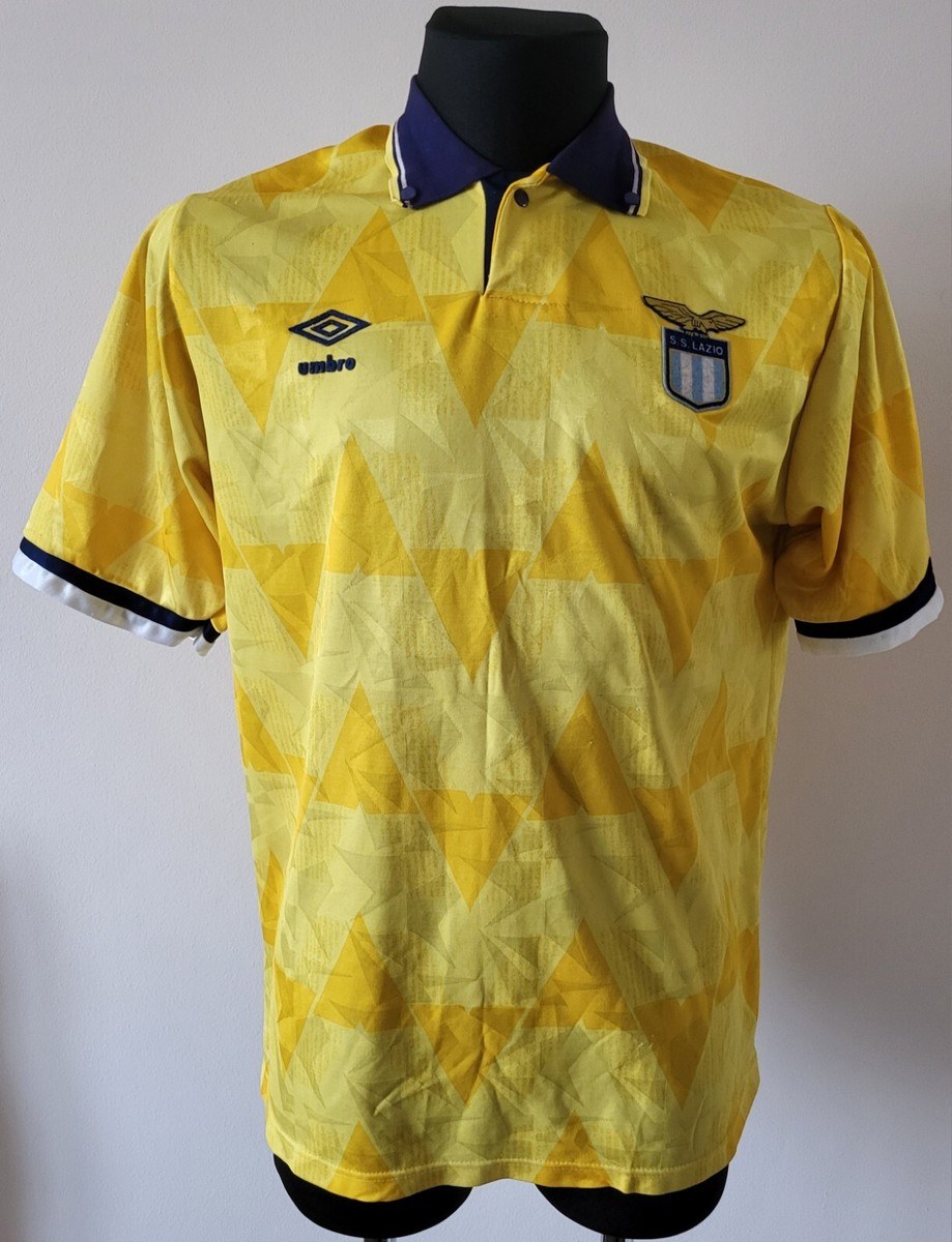 Lazio 1989 - 1991 Away football Umbro shirt size Medium | eBay