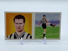 1960 Chix #31 Len White New Castle Vintage English Futbol Sports Card