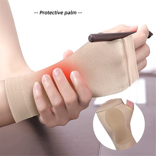 Wrist Thumb Support Compression Gloves (1 Pair), Breathable Wrist Brace Compress - Picture 4 of 12