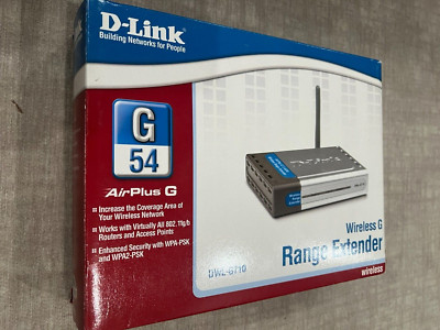 NEW - D-LINK AirPlus G - G54 - Wireless G Range Extender - 802.11g - DWL-G710
