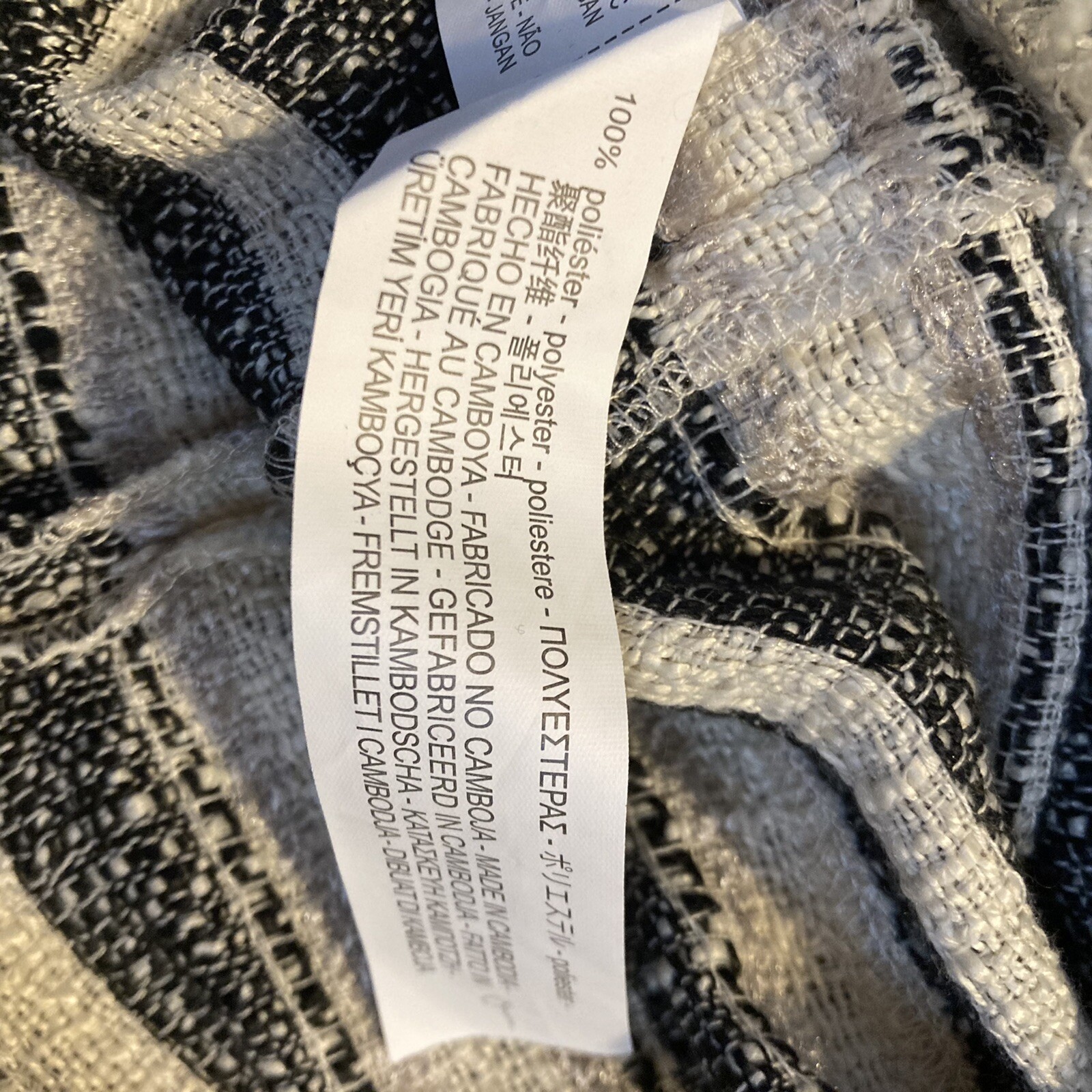 Zara Basic Collection Women’s Size Large Black Be… - image 5