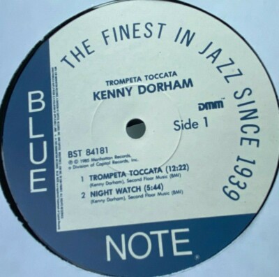 KENNY DORHAM - Trompeta Toccata ~ BLUE NOTE 84141 {nm DMM} w