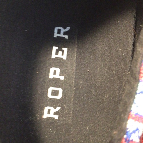 Women's 10 ROPER Multi-Color Textile Fabric Loafer Shoes - Picture 14 of 14