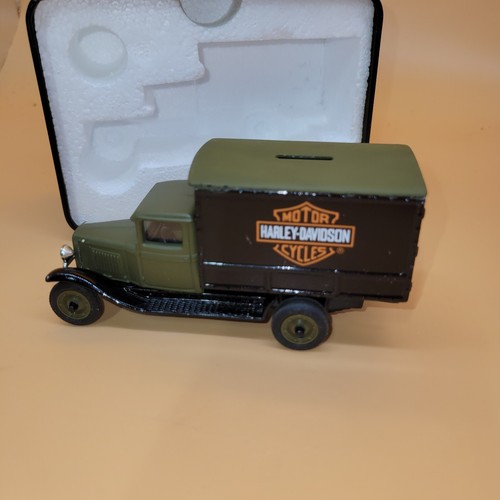 Harley-Davidson ERTL 1930 Chevy Delivery Die-cast Dime Bank 99218-94V 1:43 Scale