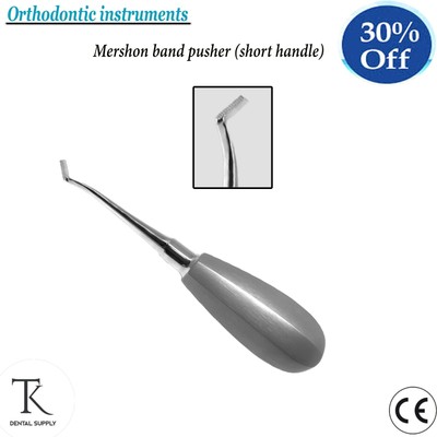 Kieferorthopädie Bandandrücker Mershon Band Schieber Elevator