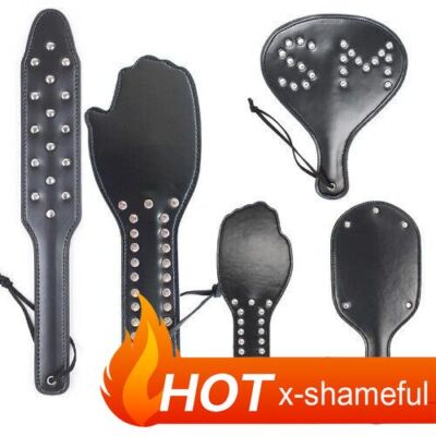 PalmClap SpankingPaddle whips Fetish Slaver Spank Flogger Fantasy Flirts