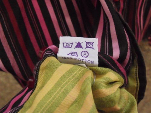TM LEWIN John Francomb - Gents 'MILAN' Slim Fit Pink Stripes Size 16 - Picture 5 of 8