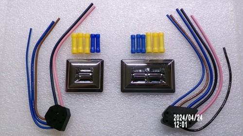 1980s GM Chevy Truck C10 Car Power Window Switch Kit Wire Pigtail Connector 87 - Picture 3 of 7