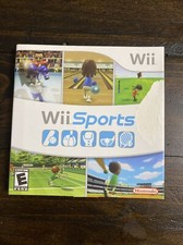 Nintendo Wii - Wii Sports Sleeve Case and Instruction Manual Only - No Disc