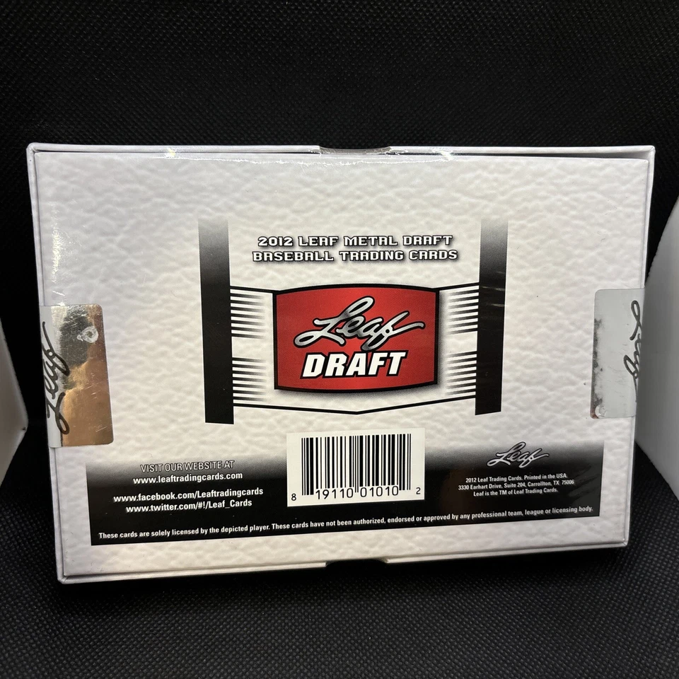 🔥2012 Leaf Metal Draft Baseball Box 8 AUTOGRAPHS !! Pujols Fried Ozuna Stroman - Image 2 of 4