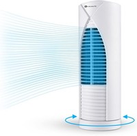 PureMate 31-inch Tower Fan with Oscillating & Aroma Function, 3 Adjustable Spee
