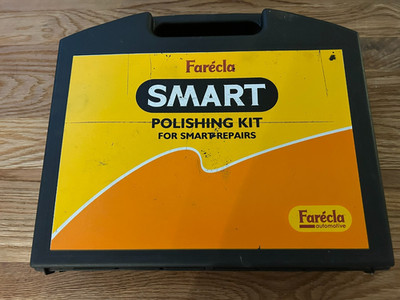 Farecla Smart Repair/polishing Kit,Air polisher and 16 new polishing pads.