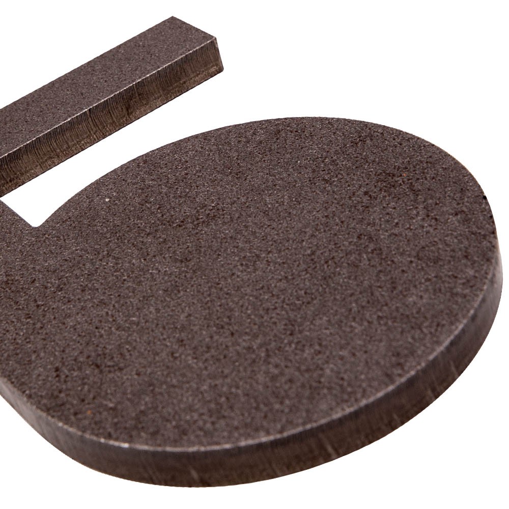 6x 4" X 3/8" NM500 Steel Shooting Range Target Dueling Trees Pad with Pivot Tube