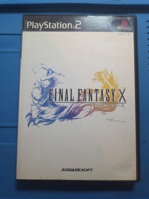 SquareSoft Final Fantasy X PlayStation 2 NTSC-J Dual Disc Manual Role Playing