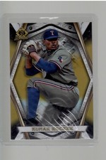 KUMAR ROCKER ROOKIE GOLD INVICTA 13/50 2022 BOWMAN DRAFT BASEBALL
