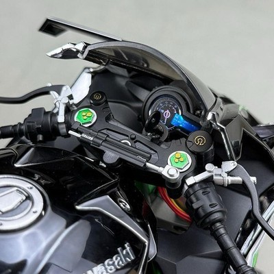 1:6 Kawasaki Ninja H2R Diecast Motorcycle - Alloy Dynamic Model Christmas Gift