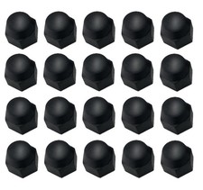 Black Wheel Nut Cap Set 20pcs for Ford Falcon XD XE XF S Pack GL Fairmont 