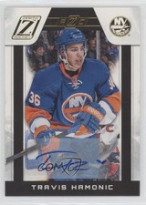 2010-11 Zenith Dare to Tear SP Rookies Auto 72/99 Travis Hamonic #163 Auto nq3