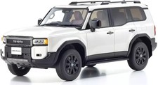 Kyosho samurai 1/18 TOYOTA LAND CRUISER 250 KSR18064W (White)  New