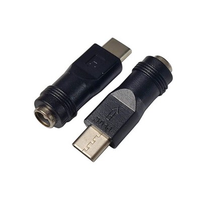USB C to DC Power Adapter Type C USB Male to DC 5.5x2.1mm Female Connector DC...