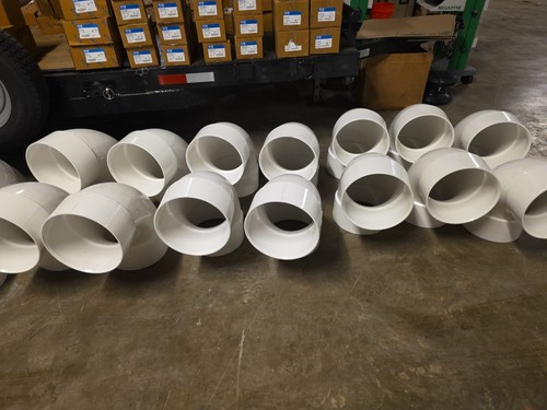 Charlotte Pipe PVC 31-1130 Street Elbow 10in. 10" 311130 90 90 Degree DWV - Picture 7 of 8
