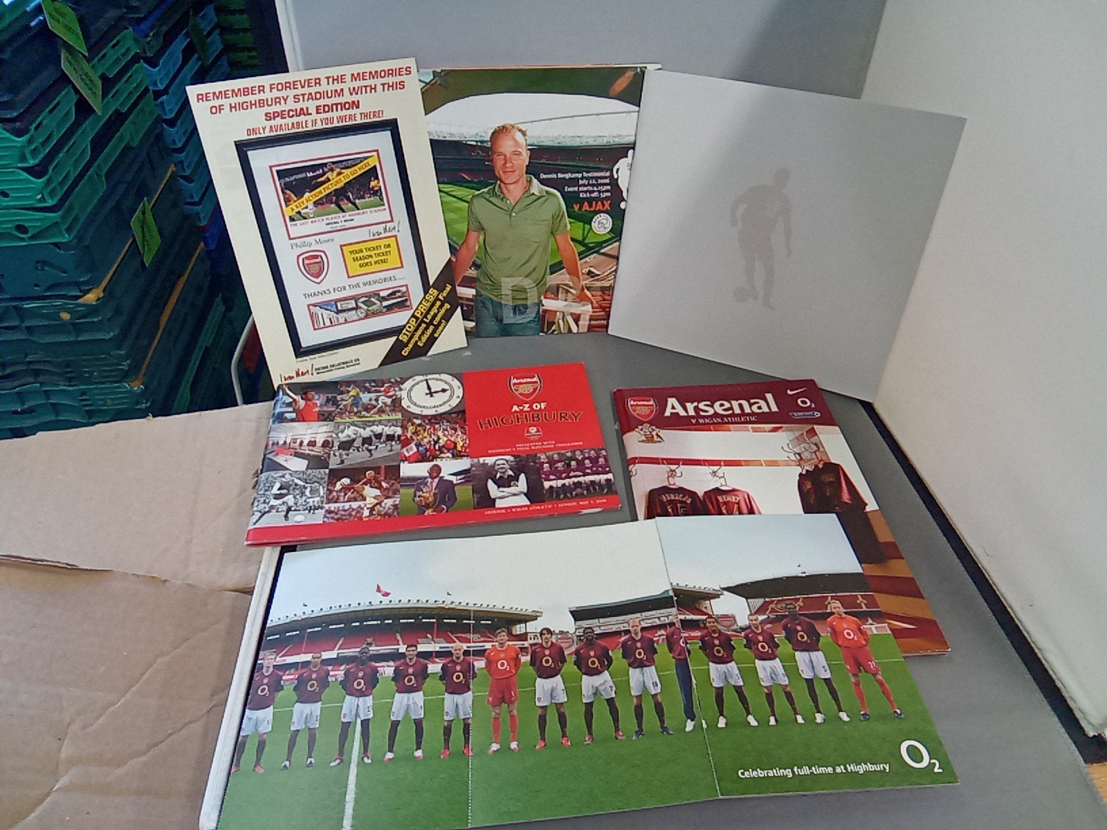 Arsenal 2006 Highbury Final Game Memorabilia for sale on Ebay