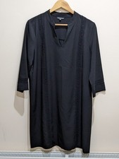 Womens Black Dress Excellent Condition Size 16 Party Work Wear Office Casual