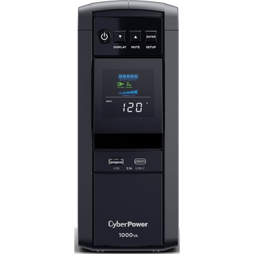 CyberPower CP1000PFCLCD-R 1000VA/600W Reiner Sinus USV - Zertifiziert Refurbished - Bild 2 von 6