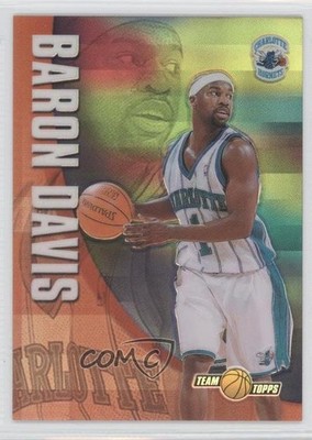 2001-02 Topps Chrome Team Topps Refractor Baron Davis #TT5 0i0