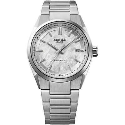 CASIO EDIFICE EFK-110D-7AJF weißes Zifferblatt mechanische automatische Herre...