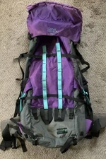 Dana Design Pack Multicolor Hiking Camping Backpack Large Buckle Strap