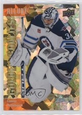 2023 Upper Deck Allure Golden Goalies Orange /399 Connor Hellebuyck #GG-10 1os2