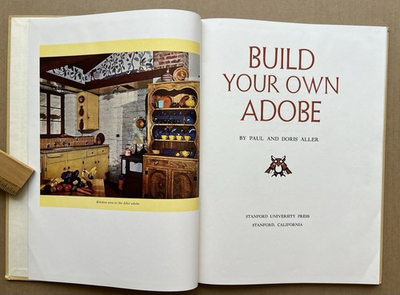 #ad #ad Build Your Own Adobe Paul amp; Doris Aller 1948 Stanford Univ Press Adobe House $42.50