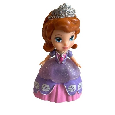 Disney Sophia the First 3  Figure Doll Just Play Purple Dress