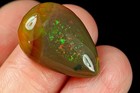 11.4Ct African Polished Black Opal Cab Specimen PYWB1837 — photo 2