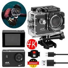 4K 30fps Action Kamera WiFi Wasserdicht 20MP Sport Cam Unterwasserkamera NEU