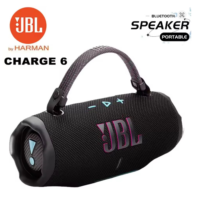 JBL Charge 6 Portable Wireless Bluetooth Speaker IP68 Waterproof