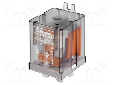 Relais: elektromagnetisch USpule: 230VAC SPST-NO  30A/250VAC 65.31.8.230.0300 El