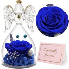 Mom Birthday Gifts for Mom Angel Figurines with Real Rose Gifts for Her Mom G...