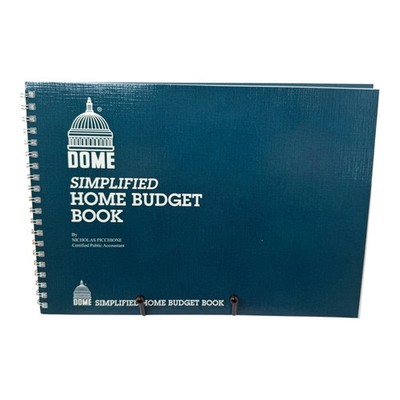 Dome Publishing Company- Inc. DOM840 Home Budget Book- 64 Pages- 10-.50in.x7-...