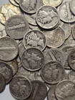 50 Coin Roll of 90% Silver Mercury Dimes ($5FV) SKU13