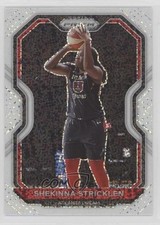 2021 Panini Prizm WNBA White Sparkle Prizm Shekinna Stricklen #35 00zd